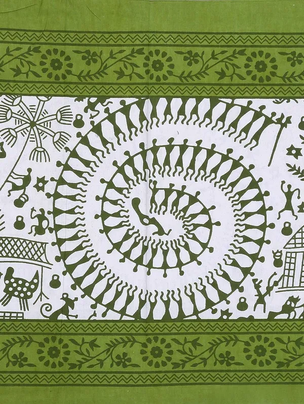 Jaipuri_Prints_Cotton_Double_Bedsheet_(Green)_With_Two_Pillow_Covers.